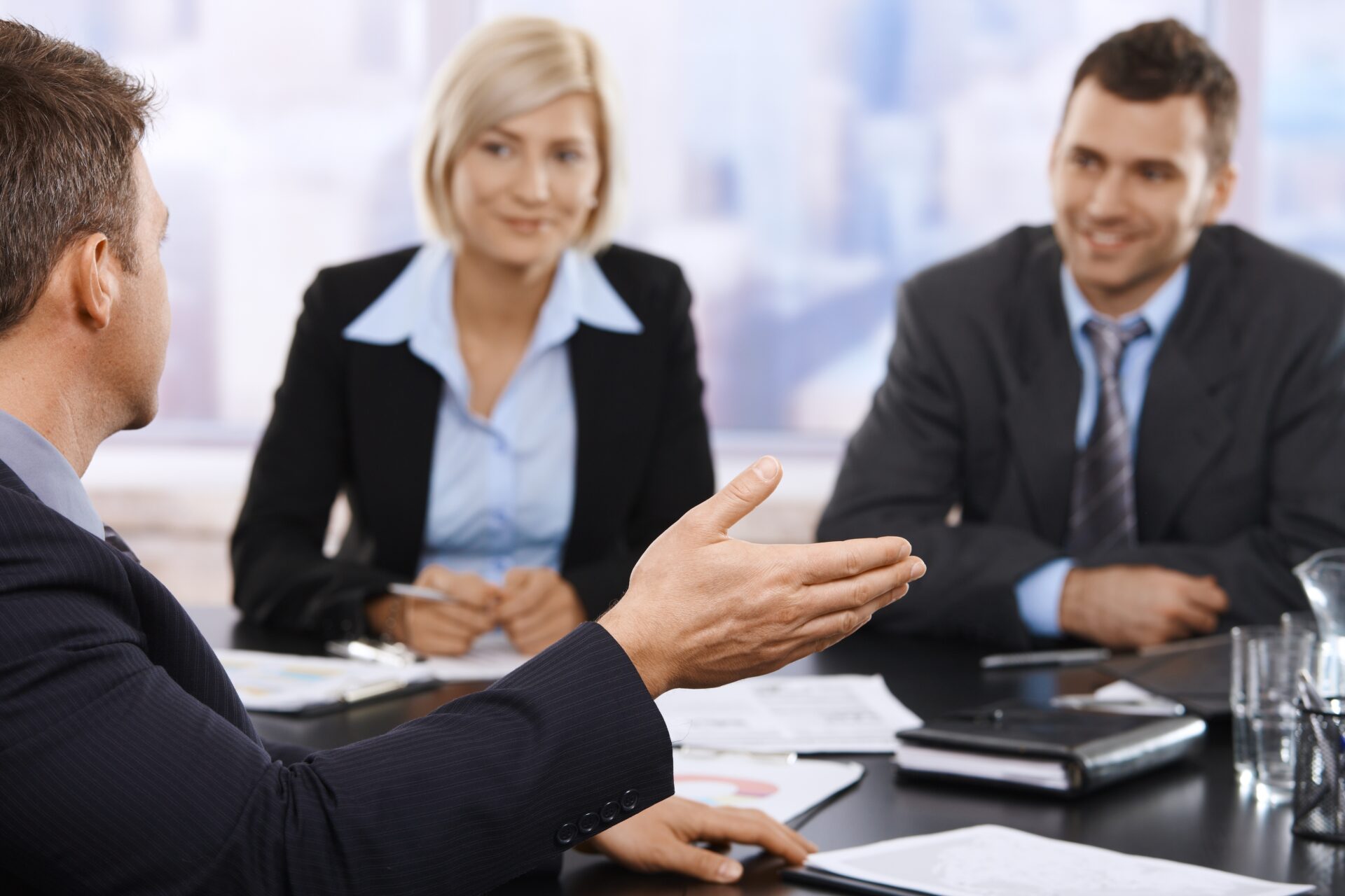 Business meeting we have the tools to help you grow